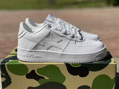 Pure original level_ Air Force BAPE Alliance_ pure white color matching_ full code shipment_ 36-45-c58506a0